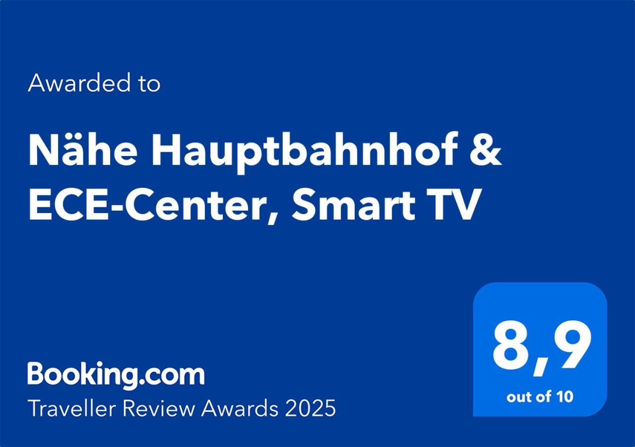 Naehe Hauptbahnhof & Ece-Center, Smart Tv Lägenhet Karlsruhe Exteriör bild